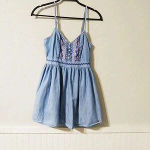 Hollister Chambray Mini Dress Size‎ 5